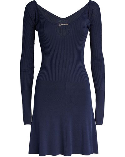 Jacquemus Pralu Mini Dress - Blue