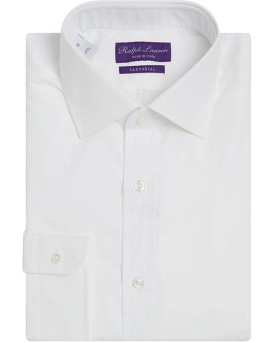 Ralph Lauren Purple Label Evening Shirt - White
