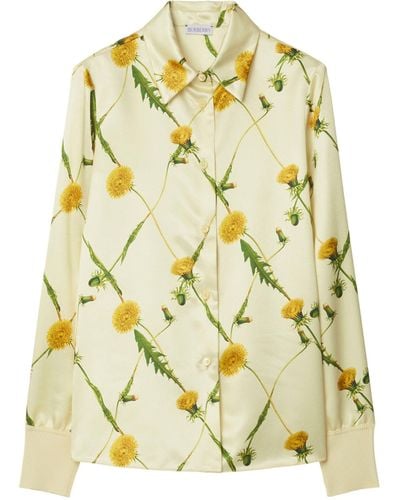 Burberry Dandelion Shirt - Yellow