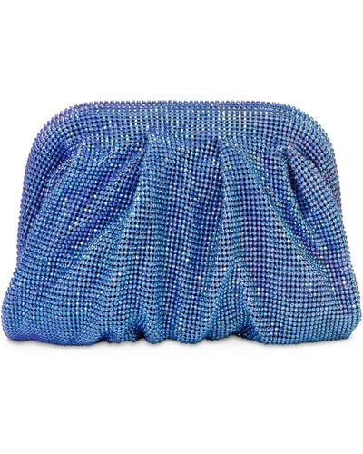 Benedetta Bruzziches Embellished Venus La Petite Clutch Bag - Blue