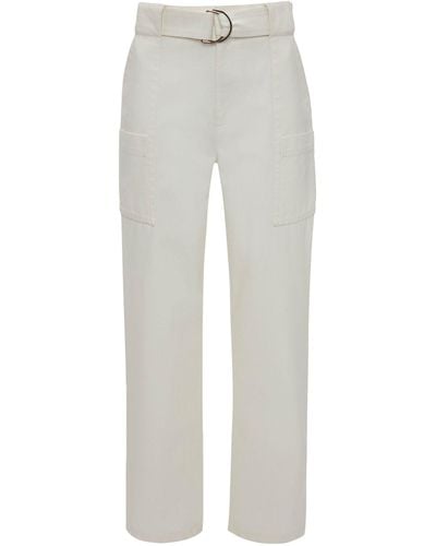 JW Anderson Belted Cargo Pants - Gray