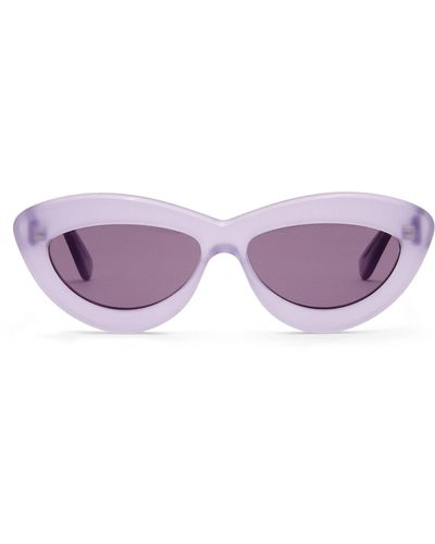 Loewe Cat Eye Sunglasses - Purple