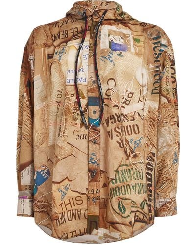 Vivienne Westwood Organic Cotton Hooded Jacket - Brown