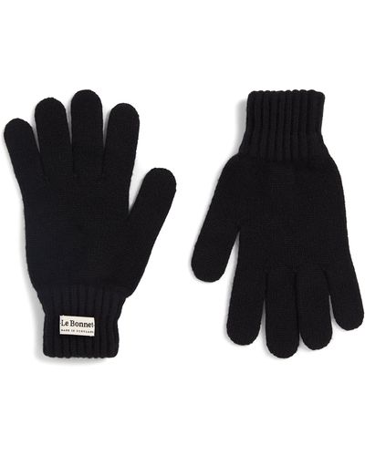 Le Bonnet Classic Wool Gloves (small) - Black