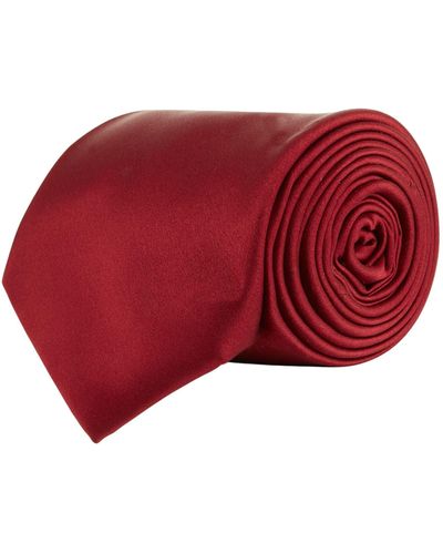 Brioni Silk Tie - Red