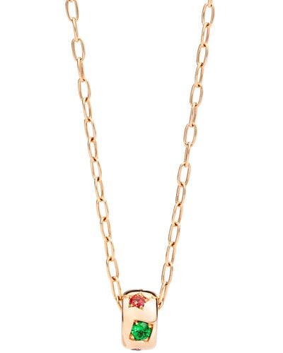 Pomellato Rose Gold Iconica Pendant Necklace - Metallic