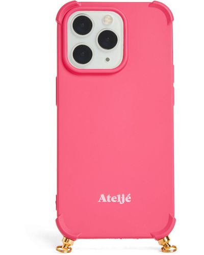 Atelje71 Recycled Iphone 14 Pro Case - Pink