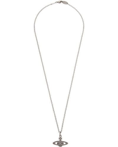 Vivienne Westwood Mini Orb Pendant Necklace - Black