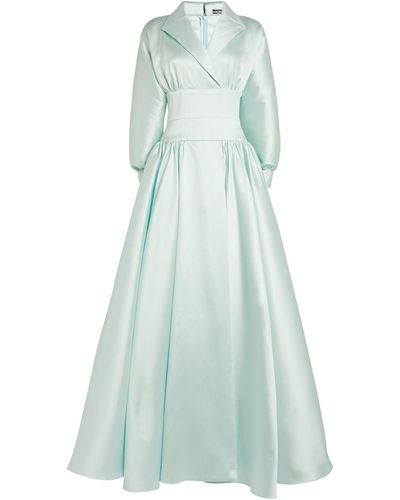 Alexis Mabille Belted Gown - Blue