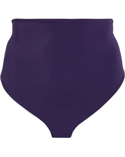 Form and Fold The Rise Bikini Bottoms - Purple