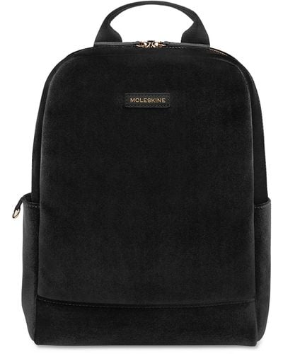 Moleskine Velvet Backpack - Black