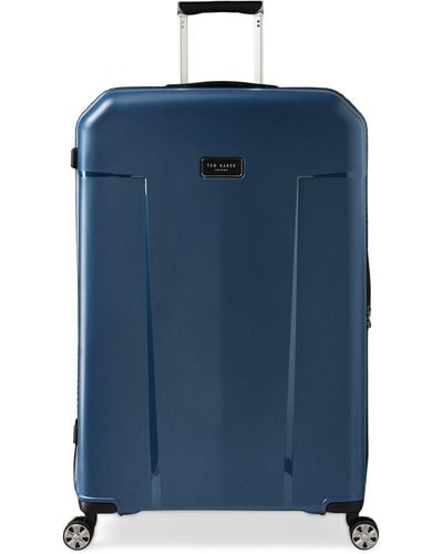 Ted Baker Flying Colours Check-in Trolley (79.5cm) - Blue