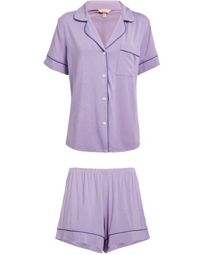 Eberjey Gisele Pyjama Set - Purple
