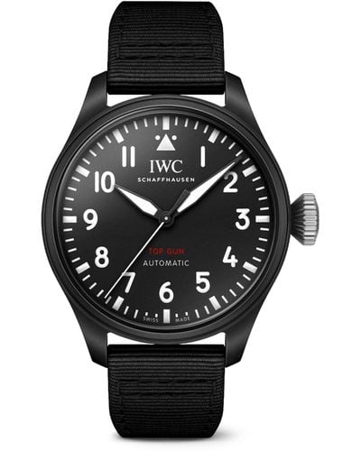 IWC Schaffhausen Ceramic Big Pilot's Top Gun Watch 43.8mm - Black