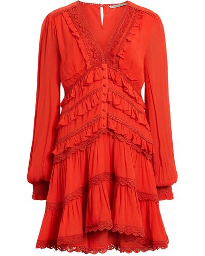 AllSaints Zora Mini Dress - Red