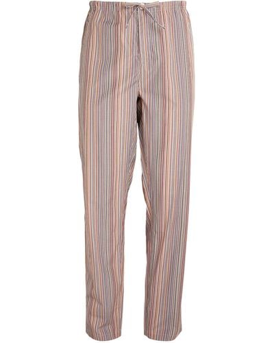 Paul Smith Signature Stripe Pyjama Bottoms - Grey