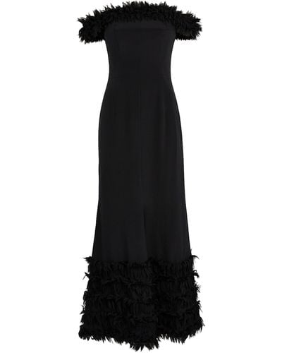 TOVE Off-shoulder Bodhi Maxi Dress - Black