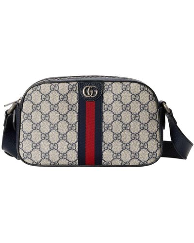Gucci Ophidia Gg Shoulder Bag - Black
