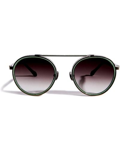 Matsuda M3125 Sunglasses - Brown