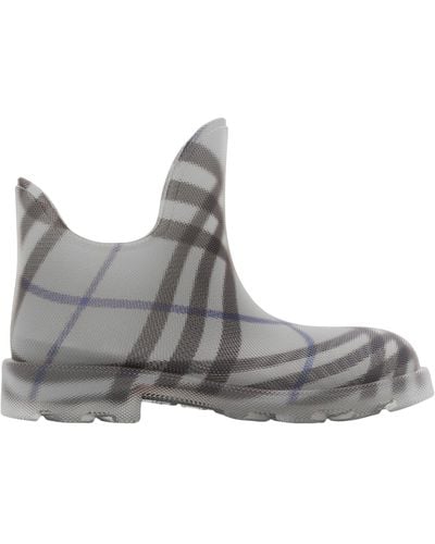Burberry Rubber Marsh Boots - Grey