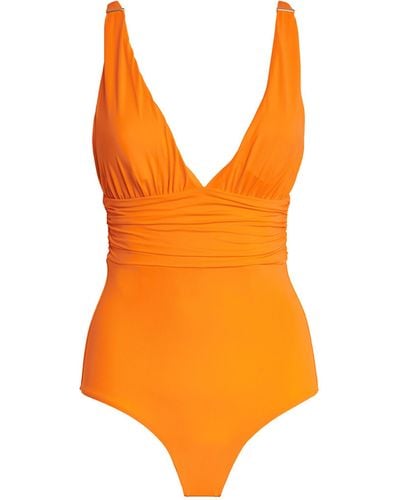 Melissa Odabash Panarea Swimsuit - Orange