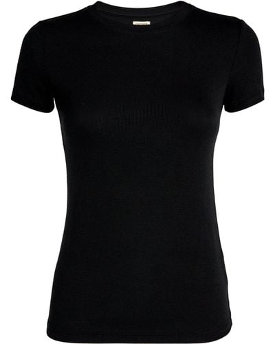L'Agence Ressi T-shirt - Black
