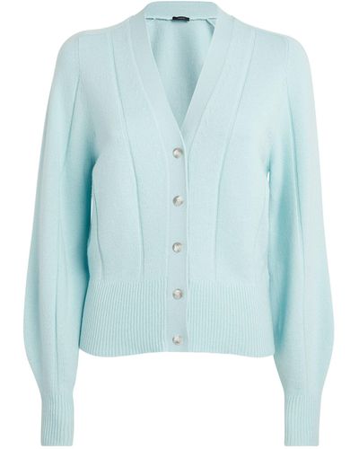 JOSEPH Soft Wool Cardigan - Blue