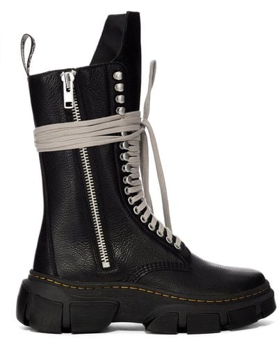 Rick Owens 1460 Dmxl Jumbo Lace Boot - Black