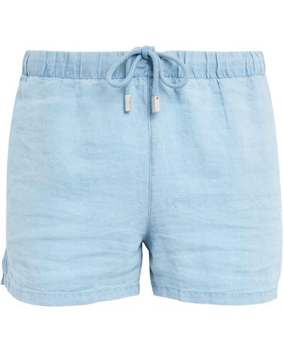 Vilebrequin Linen Barry Shorts - Blue