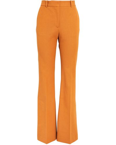 JOSEPH Gabardine Tafira Trousers - Orange