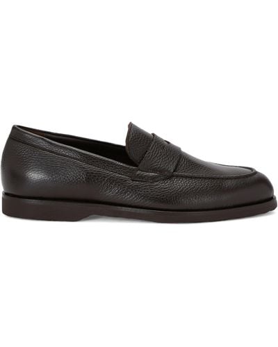 Harry's Of London Leather Beck Loafers - Black