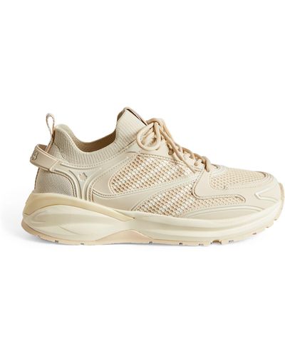 DSquared² Mesh Dash Trainers - Natural