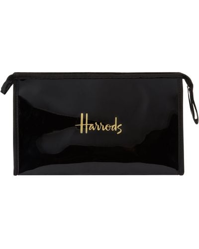 Harrods Cosmetic Bag - Black