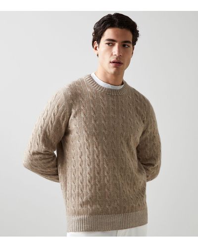 Brunello Cucinelli Cashmere Cable-knit Sweater - Multicolor