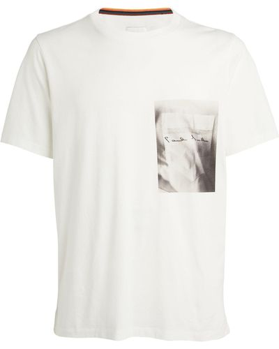 Paul Smith Cotton Graphic T-shirt - White