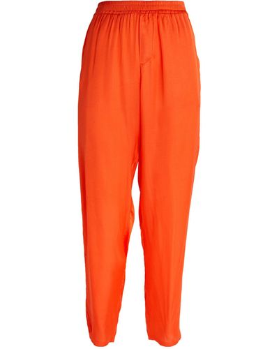 Delos Relaxed Trousers - Orange