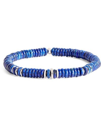 Tateossian Lapis Lazuli Positano Bracelet - Blue