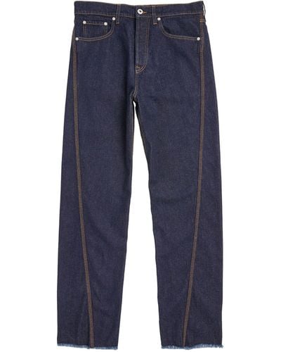 Lanvin Twisted-seam Jeans - Blue