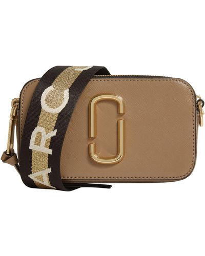 Marc Jacobs Leather Snapshot Cross-body Bag - Brown