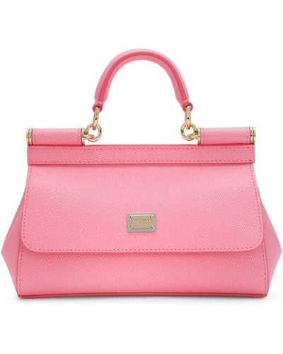 Dolce & Gabbana Sicily Top-handle Bag - Pink