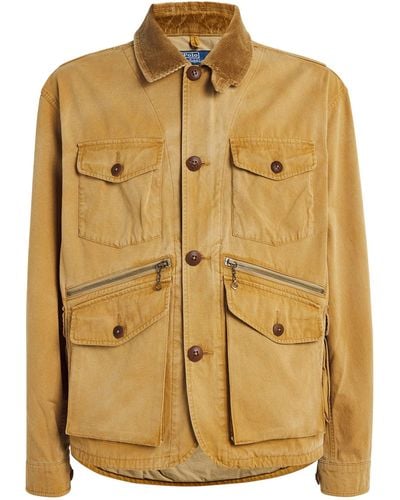 Polo Ralph Lauren Cotton Field Jacket - Metallic