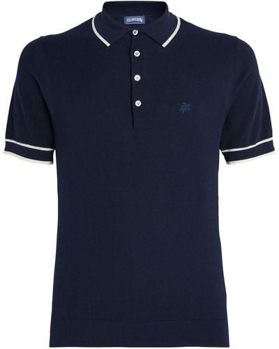 Vilebrequin Cotton Pezou Polo Shirt - Blue