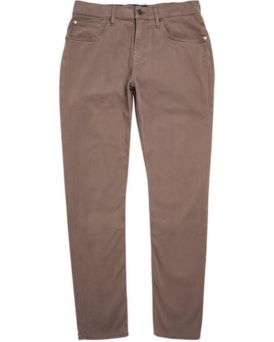 7 For All Mankind Slimmy Tapered Luxe Performance Plus Chinos - Brown