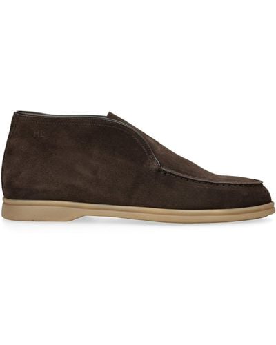 Harry's Of London Suede Tower Boots - Brown