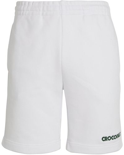 Lacoste Cotton Shorts - White