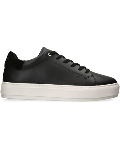 Kurt Geiger Leather Laney Sneakers - Black
