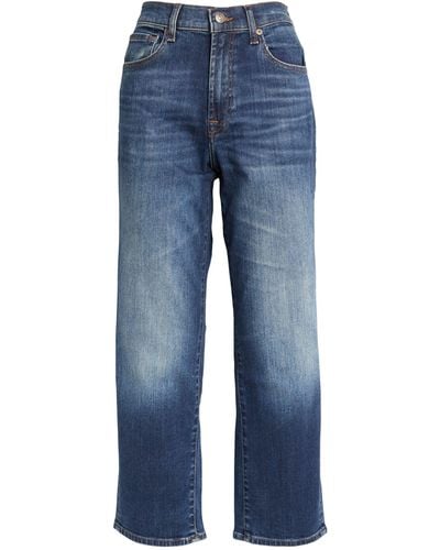 7 For All Mankind The Modern Straight Retro Jeans - Blue
