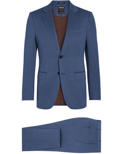 Zegna Centoventimila Wool 2-piece Suit - Blue