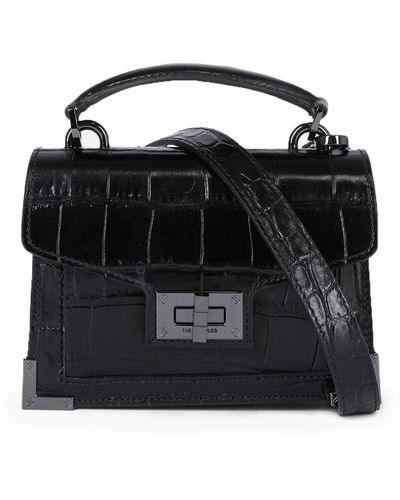 The Kooples Nano Leather Emily Top-handle Bag - Black