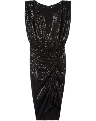 The Kooples Sequin-detail Mini Dress - Black